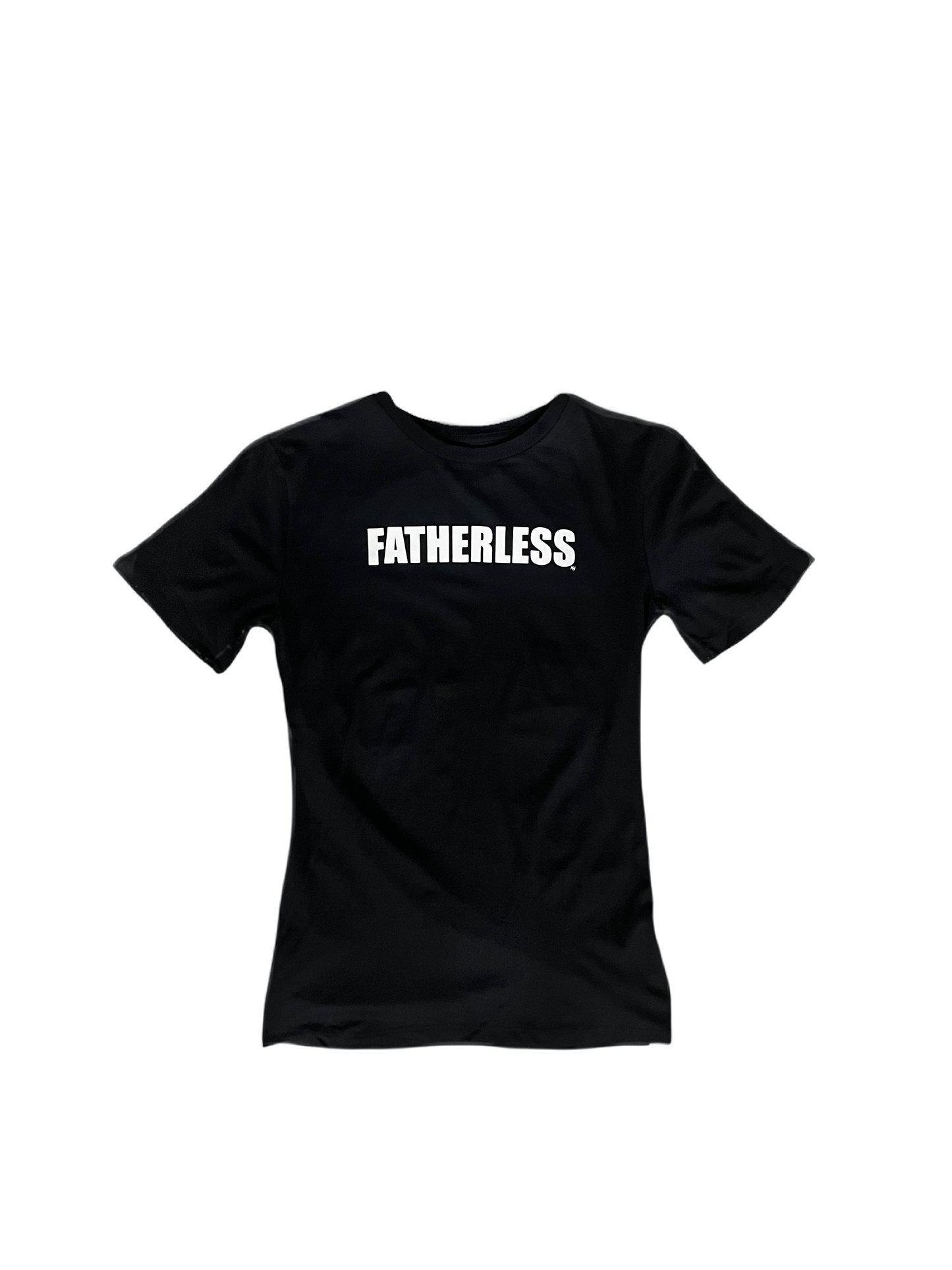 "MYL" Fatherless Fit Black T-Shirt transparent background